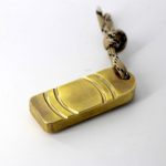 Solid Brass EDC Haptic Magnetic Slider Metal Fidget Toy (4)