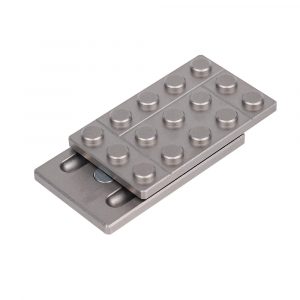 Stainless Steel EDC Haptic Magnetic Slider Metal Fidget Toy (1)