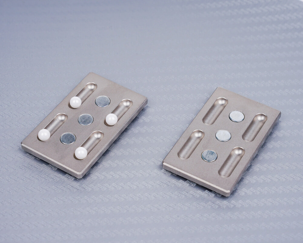 Stainless Steel EDC Haptic Magnetic Slider Metal Fidget Toy (10)