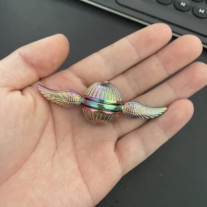 Rainbow Harry Potter Snitch Metal Fidget Spinner Toy (4)